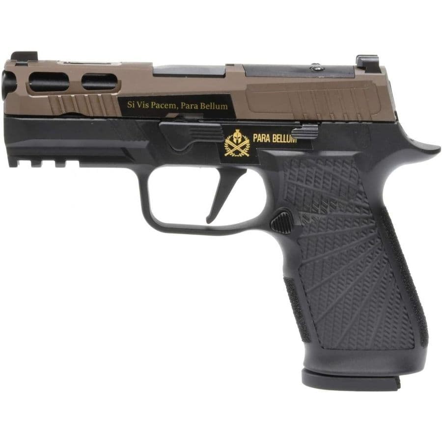 Para Bellum P320 3.9" Pro WC Custom GBB Pistol - Bronze